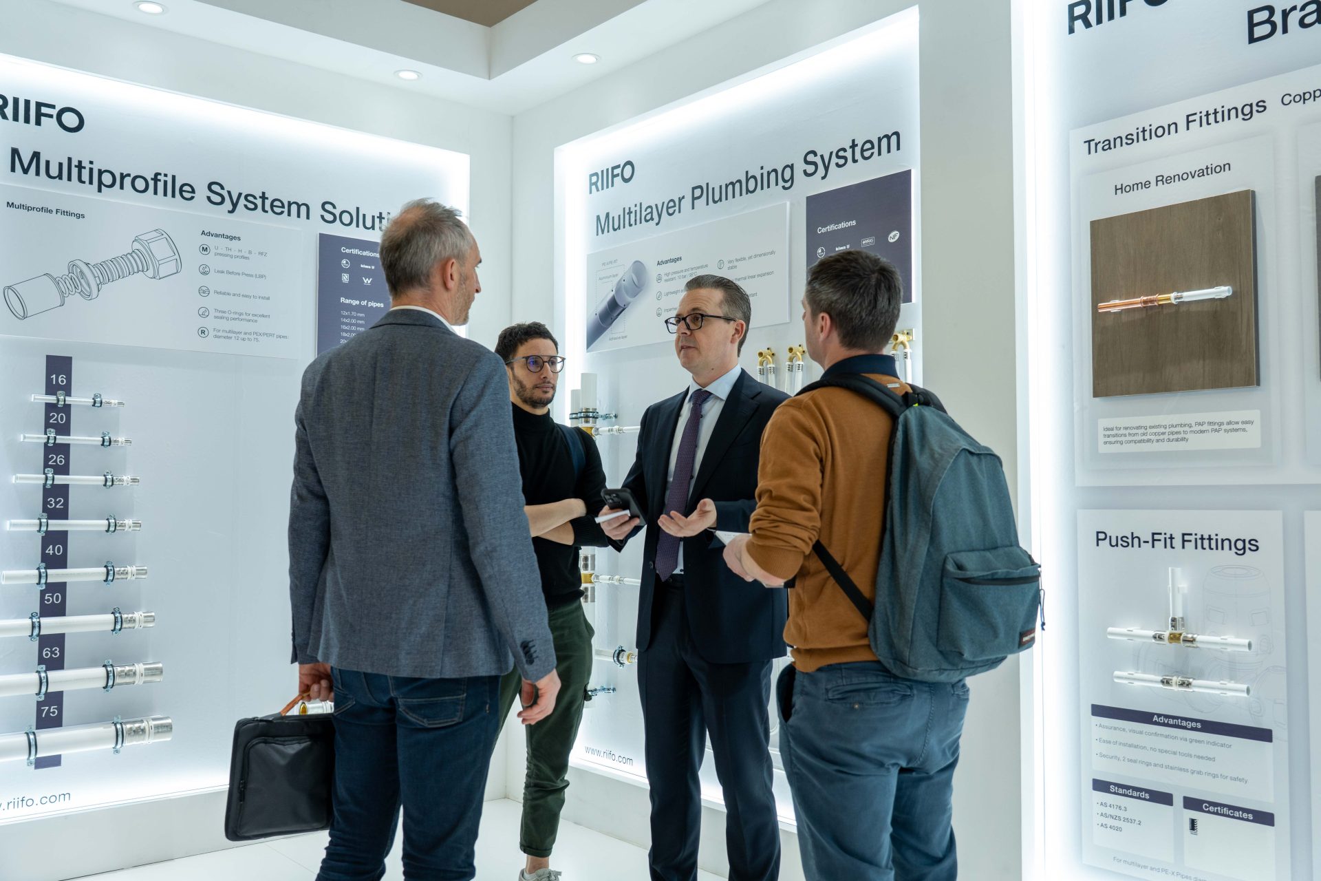 RIIFO Showcases Innovative Piping Solutions at ISH 2025 in Frankfurt