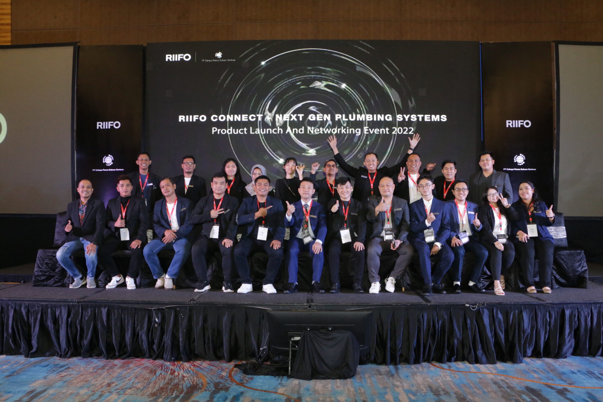 Un septiembre ajetreado comenzó con el lanzamiento de productos y la red de contactos de RIIFO en Indonesia